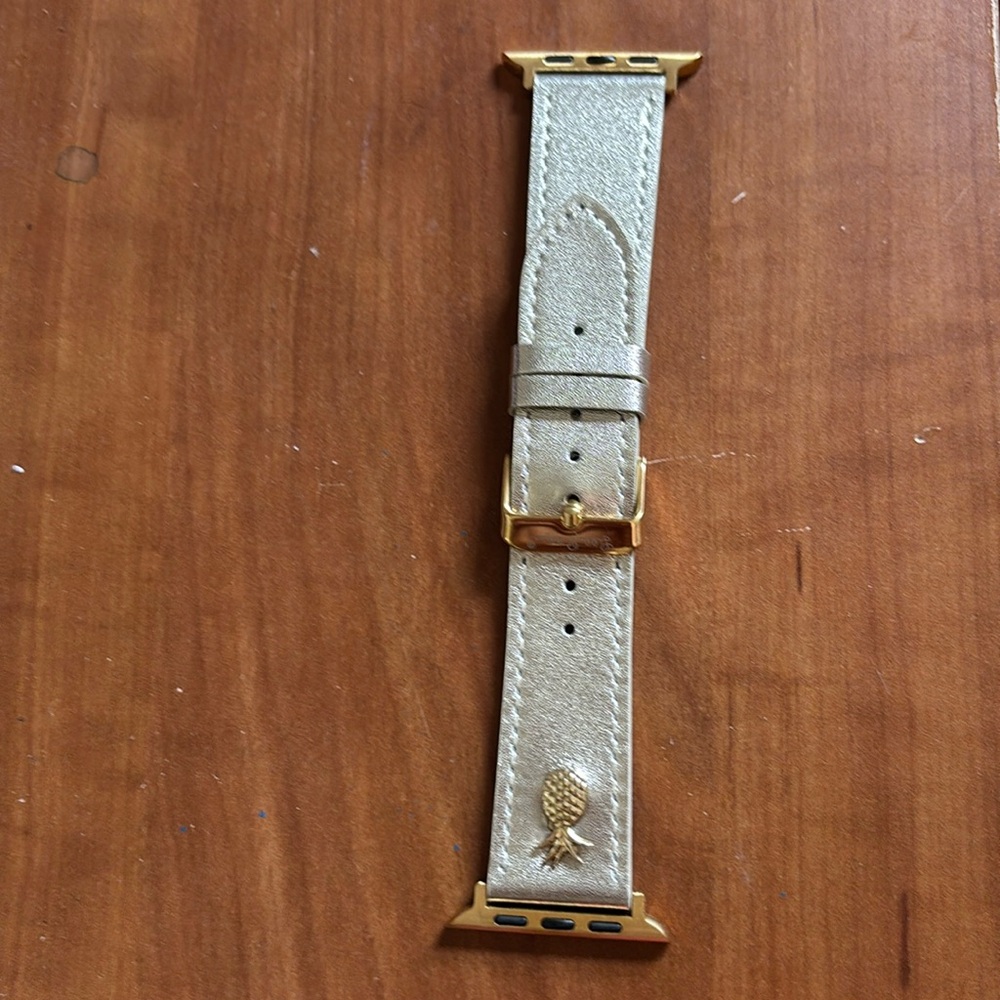 Brand new without box. Never worn. Lilly Pulitzer Apple Watch leather band.